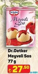 DR. OETKER MEYVELİ SOS 77 G fiyat ve kampanya bilgisi